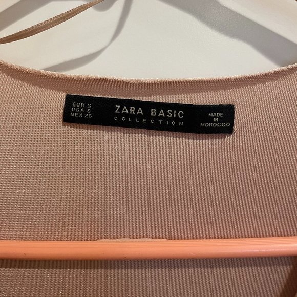 Zara Velvet Midi Dress - size S - Picture 4 of 6